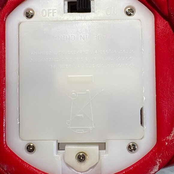 Holiday Bulldog Plush Singing In Chair Santa Hat Holding Flip Phone Christmas - Picture 10 of 11